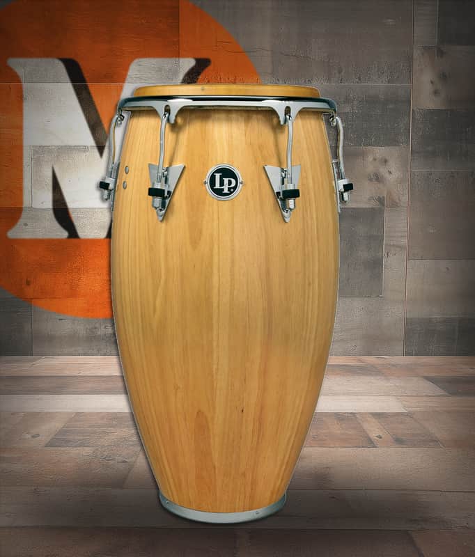 Latin Percussion LP Classic CCII 12-1/2" Tumba - Oak Natural Cr (LP552X-AWC) image 1