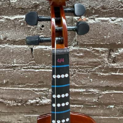 Vangoa 4/4 Full Size Silent Electric Violin Outfit – Used – Good Condition – Includes Case, 2 Bows & Accessories image 7