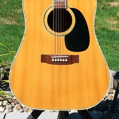 Extremely Rare Vintage Ventura V-20 Acoustic Guitar 3 Piece Back Matsumoku Made in Japan MIJ Nice! image 1