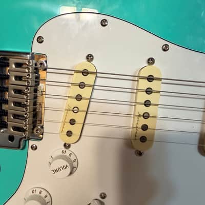 Fender Player Stratocaster Seafoam Green Electric Guitar image 3