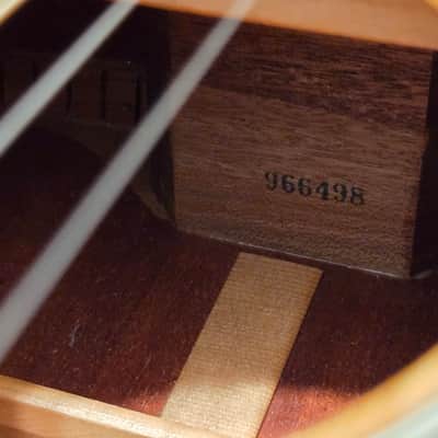 Vintage 1968/1969 Yamaha FG-180 Dreadnought Acoustic Guitar (Red Label / Nippon Gakki) image 17