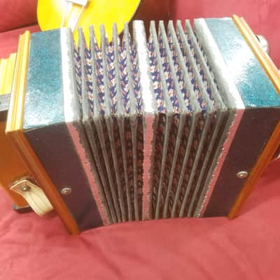 Hand Made Saratovskaya Garmonika Russian Button Accordion Made by Gypsys image 5