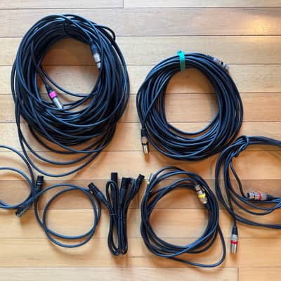 Professional Audio Cable Lot - DMX, XLR, Insert Snakes, TRS, Studio & Live Sound image 2