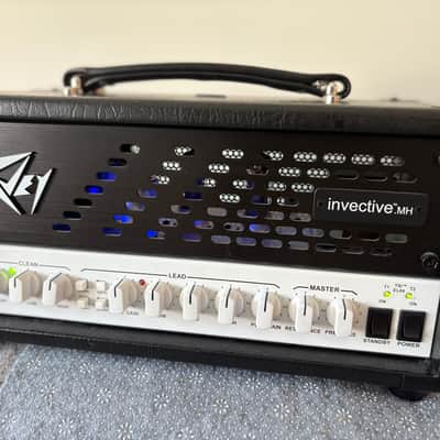 Peavey Invective MH Misha Mansoor Signature 2-Channel 20-Watt Mini Guitar Amp Head 2021 - Present - Black image 6