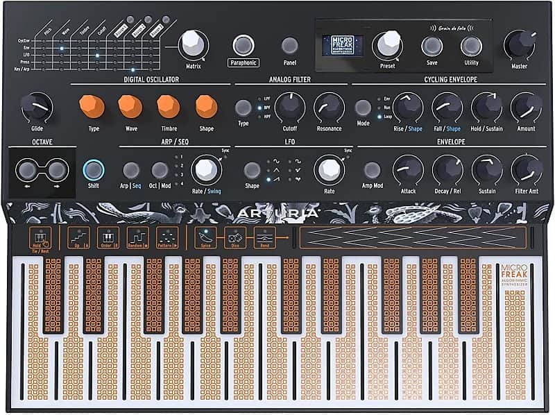 Arturia MICROFREAK Synthesizer, Hybrid Digital Analog Programmable Synthesizer (Open Box) image 1
