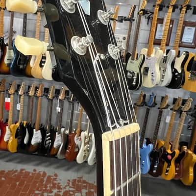 Gibson   Es 335 Dot Ebony Black 2023 image 5