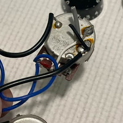 1983 Matsumoku Japan Kramer Focus 2000 Guitar Wiring Harness Electronics image 10