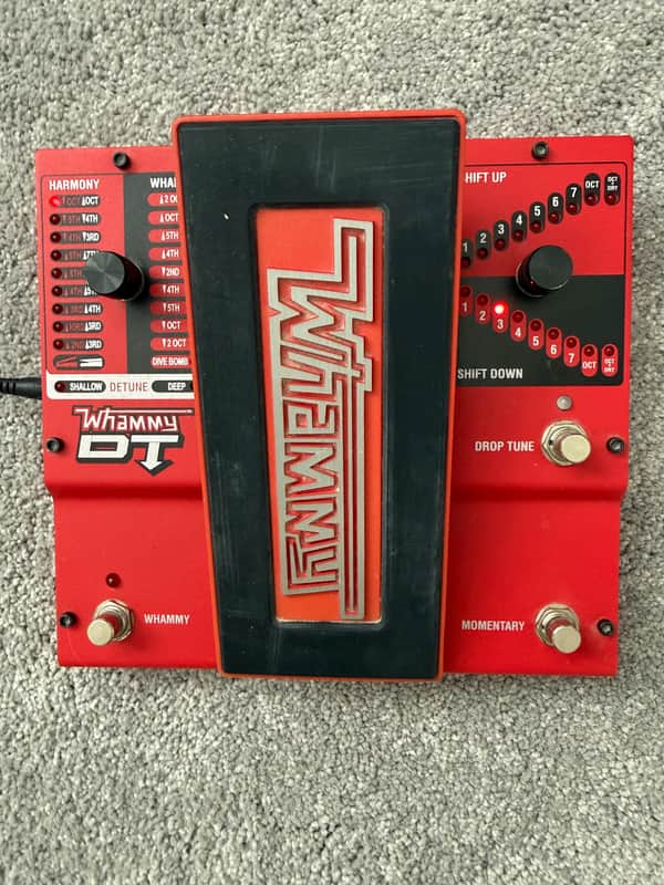 DigiTech Whammy DT Classic Pitch Shift Pedal 2011 - Present - Red image 1