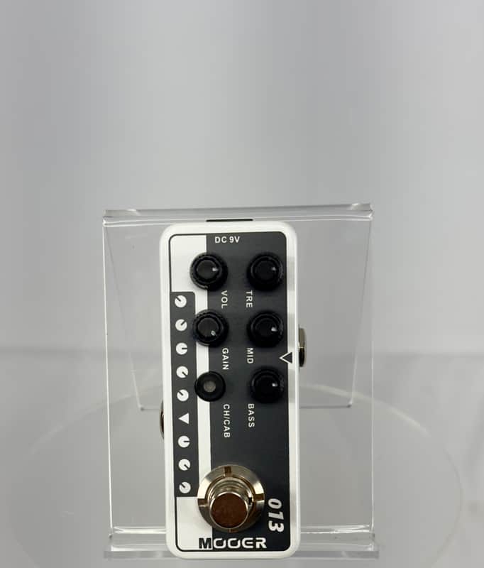 Mooer 013 Matchbox Micro Preamp 2010s - Black/White image 1