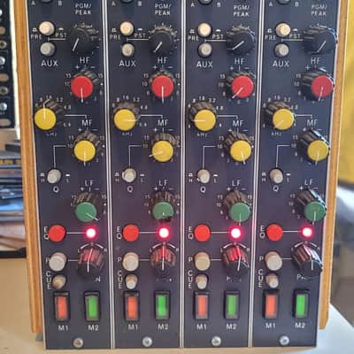 Vintage Ward Beck M480C Microphone Mic Preamp Eq Equaliser x 4 Canadian Neve image 3