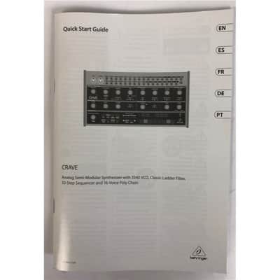 Behringer Crave Analog Synthesizer Second-Hand image 4