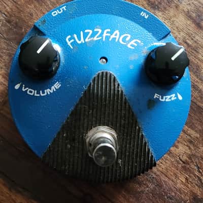 Jim Dunlop FFM1 Fuzz Face Blue Silicon 2000s image 8