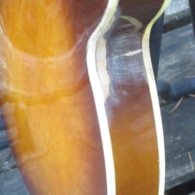 Harmony H-35 "Batwing" electric mandolin image 9