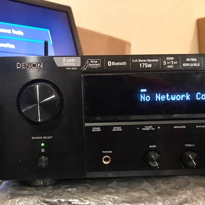 Denon DRA-800H 2.1-Channel 4K Ultra HD Hi-Fi Network Stereo Receiver with Wi-Fi, Bluetooth, HDR10, Apple AirPlay 2, HEOS, Phono & Voice Control + Remote Control & Power Cord *MINT!* Works Perfectly! image 5