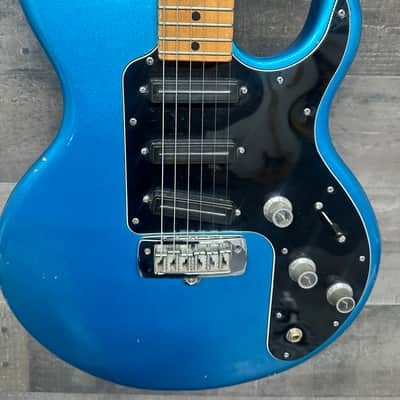 1980s Peavey T-26 USA Metallic Blue – Rare Color – Killer Player image 1