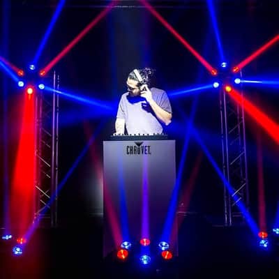 CHAUVET DJ Helicopter Q6 (HELICOPTERQ6), 23.8 x 7.2 x 10.5 inches image 5