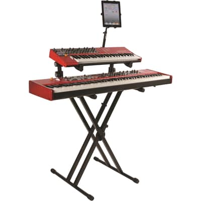 Quik Lok QL/642 Supporto a X per 2 Tastiere image 2