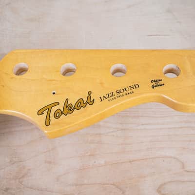 Tokai Jazz Sound AJB80 Bass Neck 2016 Natrual Rosewood Fretboard Made in Japan MIJ image 2