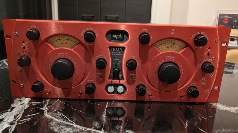 SPL 1520 Iron Mastering Compressor Red image 1