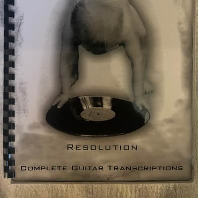 Andy Timmons Band - Resolution - Guitar tab / tablature Book Autographed image 1