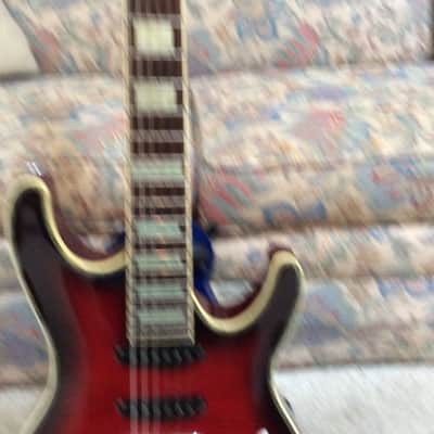 Ibanez SAS36FM 2008 - Flame Maple, Red image 8