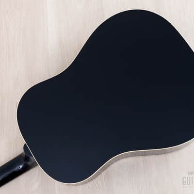 2024 Gibson ‘50s J-45 Original Dreadnought Acoustic Guitar Ebony, Mint w/ Case, Tags image 16