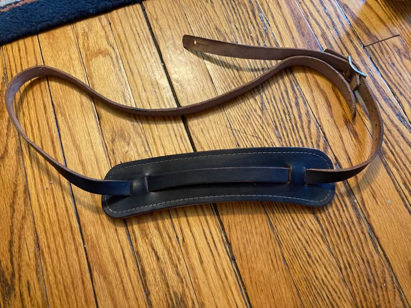Bobby Lee Style Leather Guitar Banjo Strap Vintage NOS Ship Tomorrow