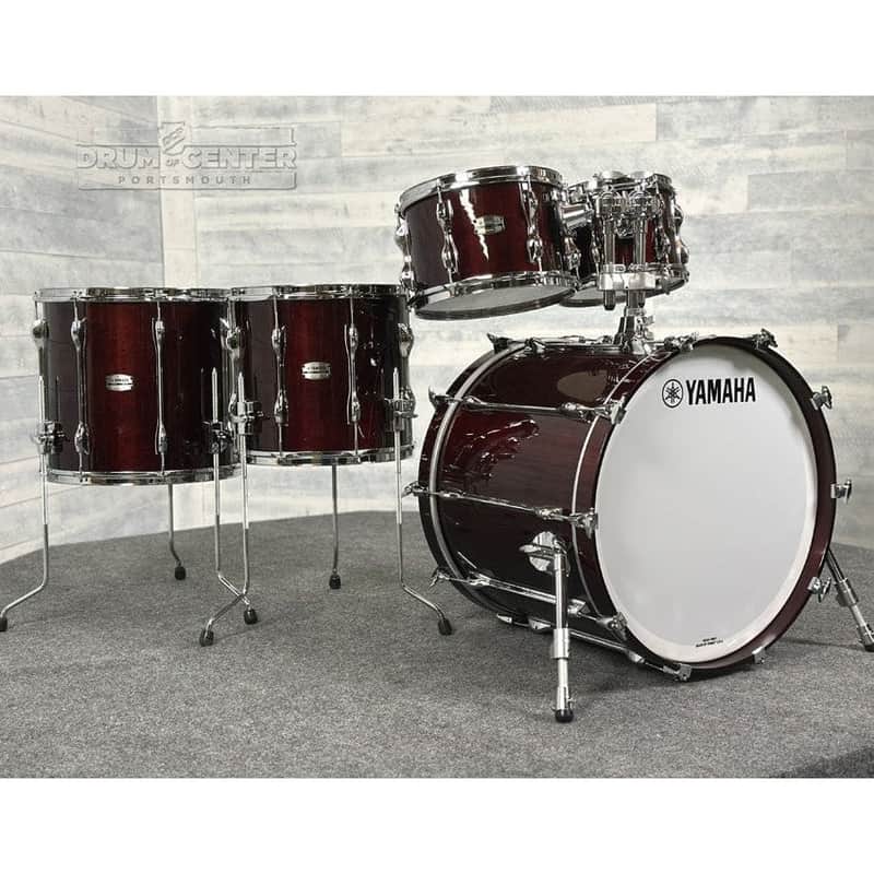 Yamaha Recording Custom 5pc Drum Set 22/10/12/14/16 Classic Walnut image 1