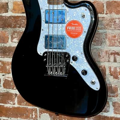 Squier Paranormal Rascal Bass HH in Metallic Black, Ships Ultra Fast with a Pro Set Up! image 1