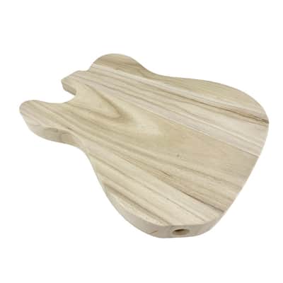 Telecaster Style Electric Guitar Body Lightweight, Paulownia Wood image 2