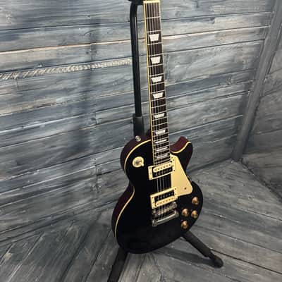 Epiphone Les Paul Traditional Pro - Purple Sparkle refinished image 4