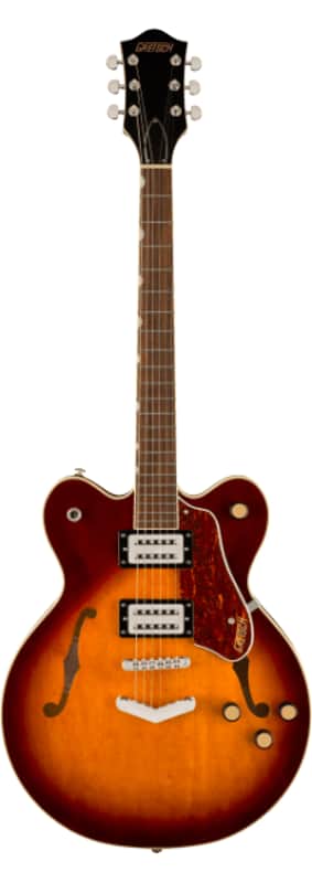 Mint Gretsch G2622 Streamliner with V-Stoptail, Broad’Tron BT-3S Pickups, Forge Glow image 1