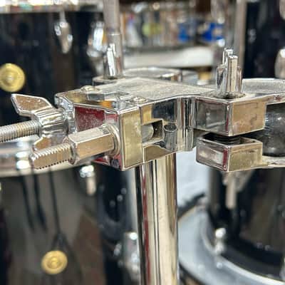 DW Double Tom Stand (BC-U-2184) 90's - chrome image 7
