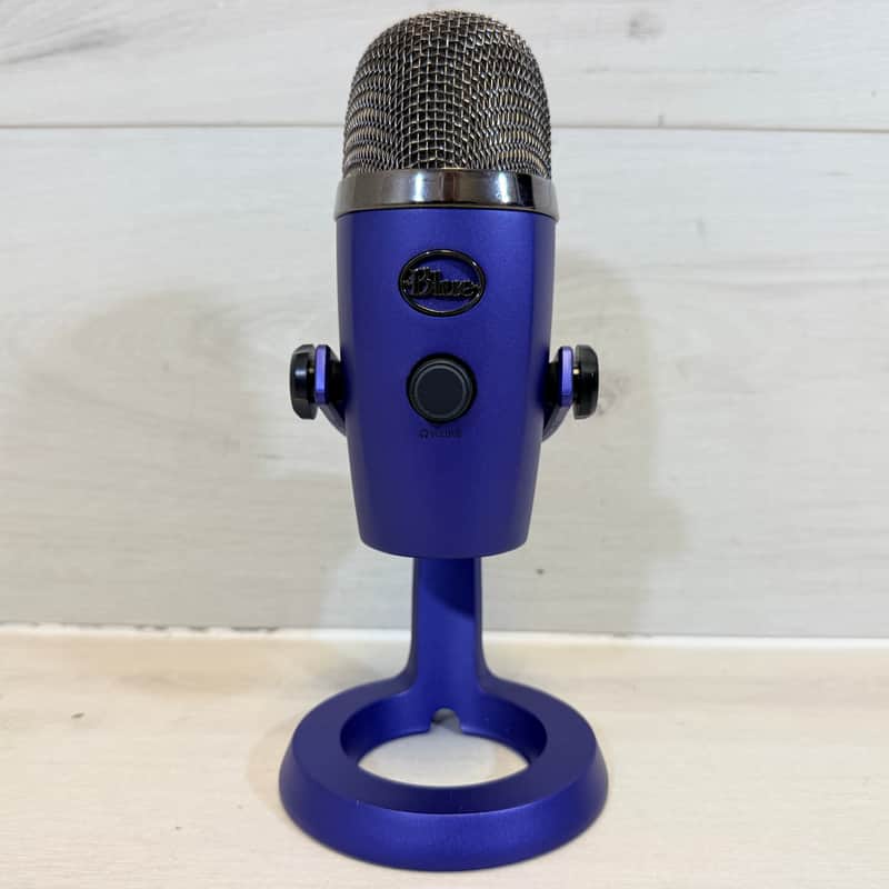 Blue Yeti USB Condenser Microphone Purple w/ Desktop Stand 2019 image 1