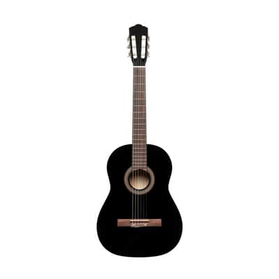 Stagg 4/4 Classical Guitar with Linden Top - Elegant Black Finish for Beginners image 7