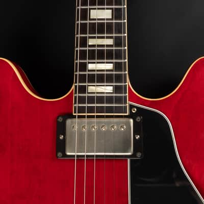 2014 Gibson Custom Shop 50th Anniversary '63 ES-335TDC VOS - Faded Cherry | USA Memphis 1963 Reissue Block Inlays 3.56kg | CoA OHSC image 23
