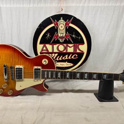Gibson LPS15H3CH1 100th Anniversary Les Paul Standard Robot Guitar with Case 2015 - Heritage Cherry Sunburst Candy image 2
