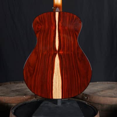Bedell Revolution Orchestra Adirondack Spruce / Cocobolo - Tanned Leather Burst image 7
