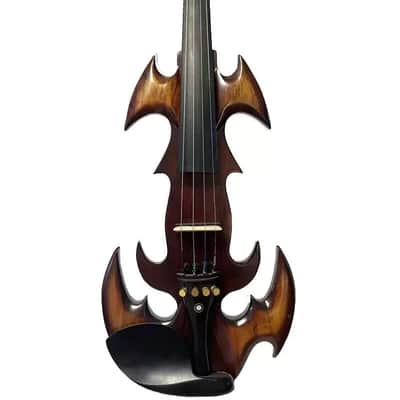 SONG Electric Violin 4/4 size 2025- Brown Oil New Violin,Hand Made,Good sound, Free case bow cable image 2