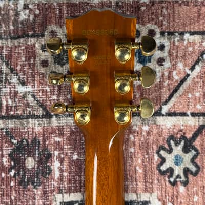 1998 Gibson CL35 Deluxe Vintage Natural Made In USA Acoustic Electric Guitar W/ Original Hardshell Case! image 12