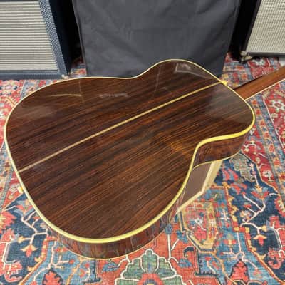 MIJ Morales BM-100 All Solid Wood 1979 "Big Mac" 0000 Size Thin Scalloped BracesAcoustic image 5