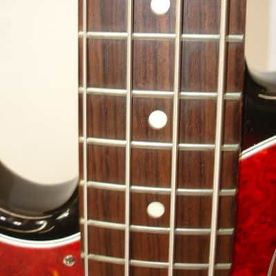 1995 Fender Jazz Bass Left-Handed 4-String Electric Bass Guitar, 3-Tone Sunburst w/ Case image 9