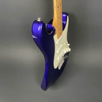 Fender Standard Stratocaster MIM Midnight Blue Maple Neck 2000 w/ Fender Tweed Hard Case image 3