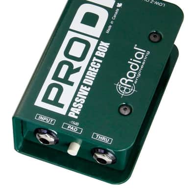 Radial ProDI 1-channel Passive Instrument Direct Box image 3