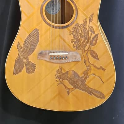 Blueberry NEW IN STOCK Handmade Acoustic Guitar Dreadnought image 10