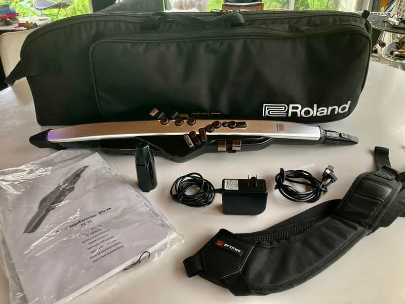 Roland AE-30 Aerophone Pro Digital Wind Instrument 2020 - Present - Silver image 1