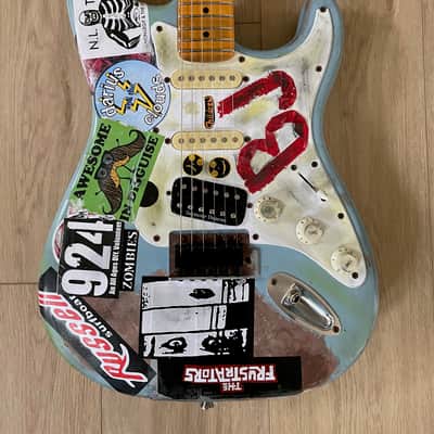 Billy Joe Armstrong "Blue" Replica Guitar image 4
