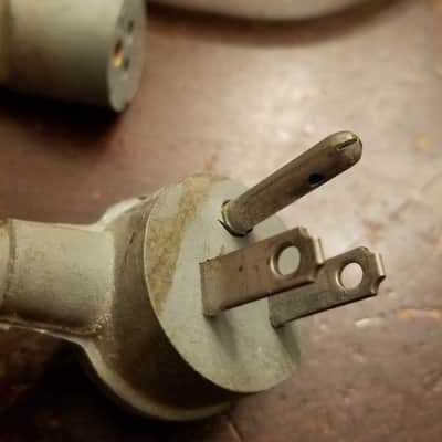 Cornish Monroe Rare 268 11 grounded power cord early LL 14305 l-11651-w br-2902 1960s - Gray rubber image 9