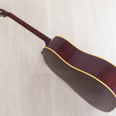 2009 Gibson J-45 ADJ Dreadnought Acoustic Guitar Transparent Orange w/ Case image 14