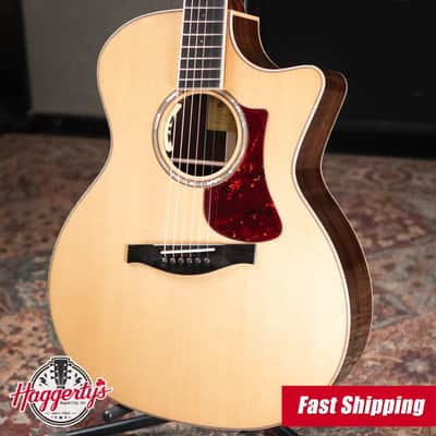 Eastman AC822CE-FF Fan Fret Grand Auditorium Acoustic/Electric Guitar with Hardshell Case